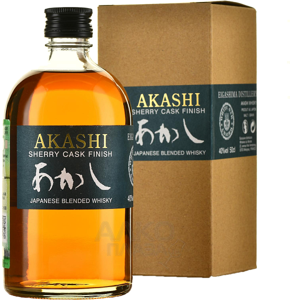 Akashi Sherry Cask Finish Blended Whiskey (Подарочная упаковка), 0.5 л в Москве