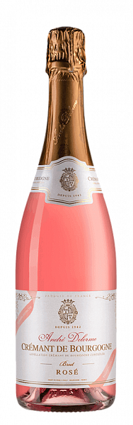 Cremant de Bourgogne AOC Brut Rose Andre Delorme, 0.75 л в Москве