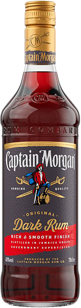 Ром Captain Morgan Original Dark, 0.7 л в Москве