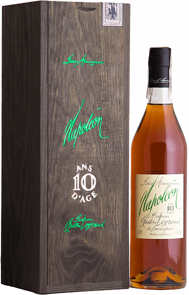 Baron Gaston Legrand Napoleon 10 Years Old Bas Armagnac (Подарочная упаковка), 0.7 л в Москве