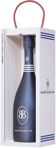 Besserat de Bellefon BB 1843 Brut Champagne AOC в подарочной упаковке, 0.75 л в Москве