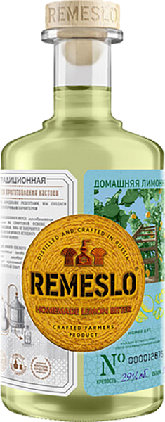 Remeslo Homemade Lemon Bitter, 0.5 л в Москве