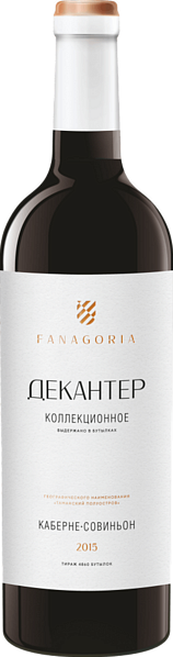 Decanter Collection Cabernet Sauvignon Sennoy Fanagoria, 0.75 л в Москве