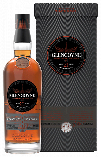 Glengoyne Highland Single Malt Scotch Whisky 21 y.o. (Подарочная упаковка), 0.7 л в Москве