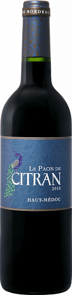Le Paon de Citran Haut-Medoc AOP Chateau Citran, 0.75 л в Москве