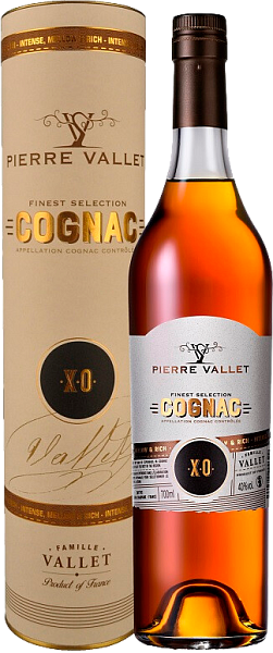 Pierre Vallet Cognac XO (Подарочная упаковка), 0.7 л в Москве