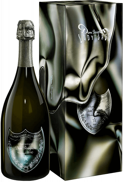 Dom Perignon Lady Gaga Brut Сhampagne AOC (Подарочная упаковка), 0.75 л в Москве