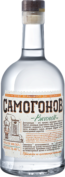 Syabry Samogonov. Rye, 0.5 л в Москве