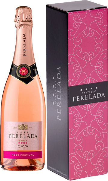 Perelada Cava DO Brut Rosado (Подарочная упаковка), 0.75 л в Москве
