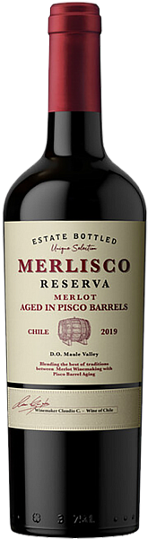 Merlisco Reserva Central Valley DO Bodegas y Vinedos de Aguirre, 0.75 л в Москве