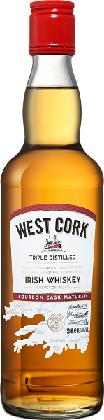 West Cork Bourbon Cask Blended Irish Whiskey, 0.5 л в Москве