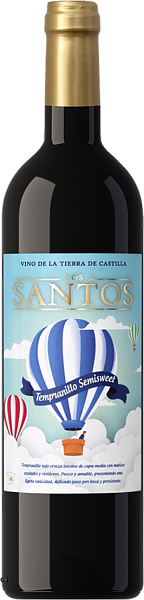 Los Santos Tempranillo Semisweet Bodegas del Saz, 0.75 л в Москве