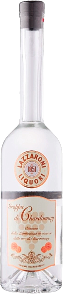 Lazzaroni Grappa di Chardonnay, 0.5 л в Москве