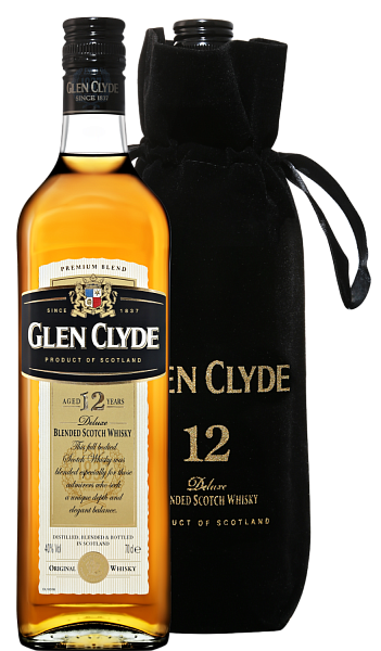 Glen Clyde Blended Scotch Whisky 12 y.o. (gift bag), 0.7 л в Москве