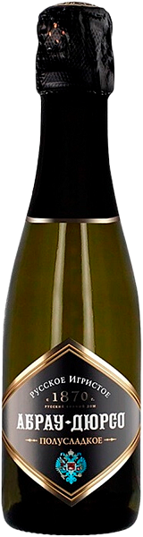 Russian Sparkling Wine Semi-Sweet Abrau-Durso, 0.2 л в Москве
