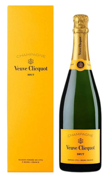 Игристое вино Veuve Clicquot Ponsardin Champagne AOC Brut (Подарочная упаковка), 0.75 л в Москве