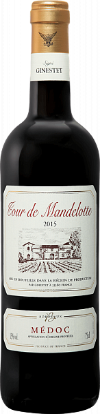 Tour de Mandelotte Medoc AOC Ginestet, 0.75 л в Москве