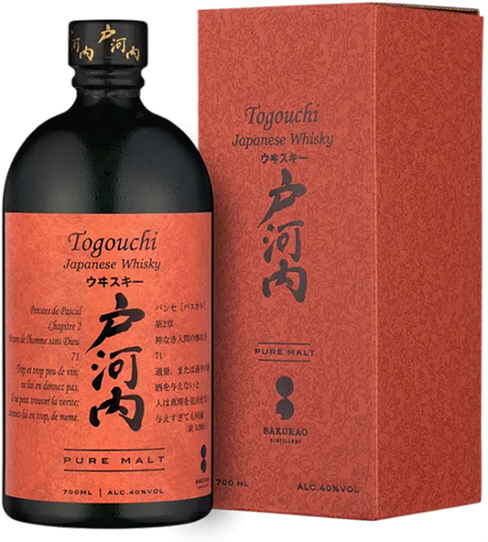 Togouchi Pure Malt Japanese Blended Whisky (Подарочная упаковка), 0.7 л в Москве