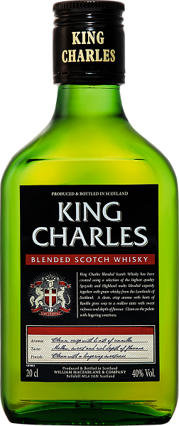King Charles Blended Scotch Whisky, 0.2 л в Москве