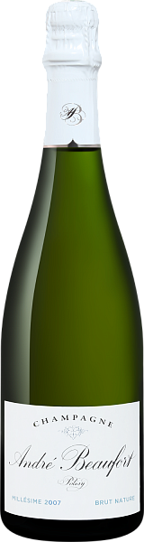Игристое вино Andre Beaufort Polisy Millesime Brut Nature Champagne AOC, 0.75 л в Москве