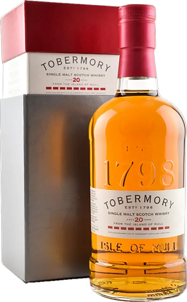 Tobermory Aged 20 Years Old Single Malt Scotch Whisky (Подарочная упаковка), 0.7 л в Москве