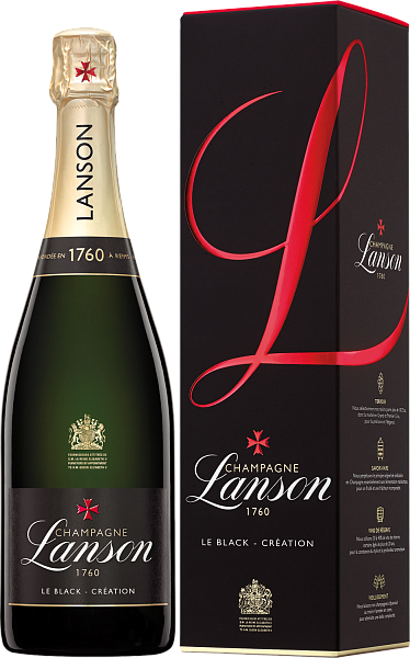 Lanson Le Black Creation Brut Champagne AOC (Подарочная упаковка), 0.75 л в Москве