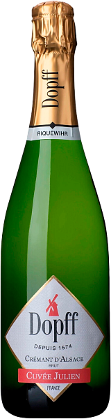 Dopff au Moulin Cremant d'Alsace AOC Cuvee Julien Brut, 0.75 л в Москве
