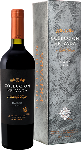 Coleccion Privada Malbec Mendoza Bodega Navarrо Correas (Подарочная упаковка), 0.75 л в Москве