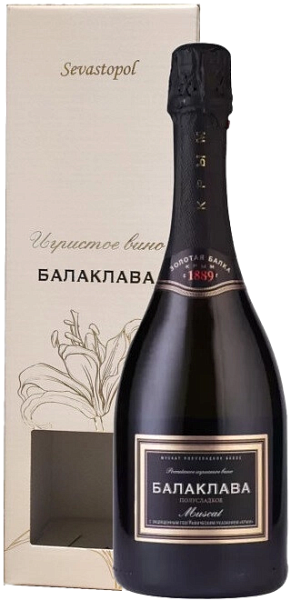 Balaklava Muskat Crimea Zolotaya Balka (Подарочная упаковка), 0.75 л в Москве