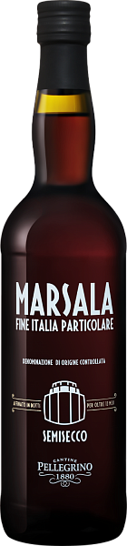 Marsala Fine  Semisecco Ambra Marsala DOC Carlo Pellegrino, 0.75 л в Москве
