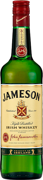 Виски Jameson Triple Distilled Irish Whiskey, 0.7 л в Москве