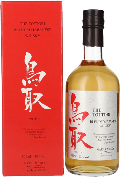 The Tottori Blended Japanese Whisky (Подарочная упаковка), 0.5 л в Москве