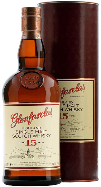 Glenfarclas Single Malt Scotch Whisky 15 y.o. (Подарочная упаковка), 0.7 л в Москве