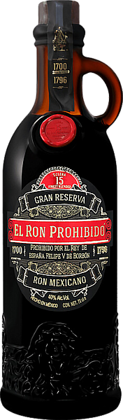 El Ron Prohibido Reserva Mexican Rum 15 YO, 0.7 л в Москве