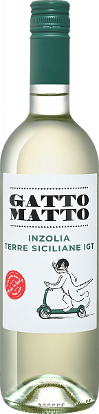Gatto Matto Inzolia Terre Siciliane IGT Villa Degli Olmi, 0.75 л в Москве