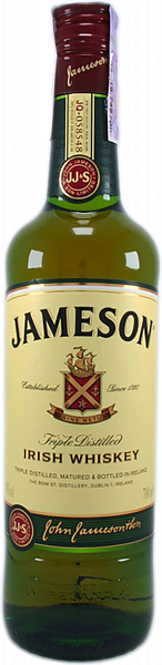 Jameson Triple Distilled Irish Whiskey, 0.7 л в Москве