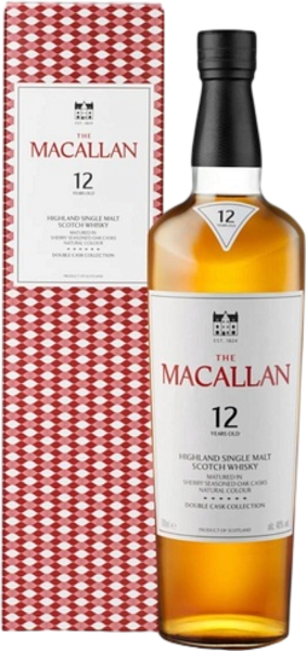 Виски Macallan Double Cask Highland Single Malt Scotch Whisky 12 y.o. (Подарочная упаковка), 0.7 л в Москве