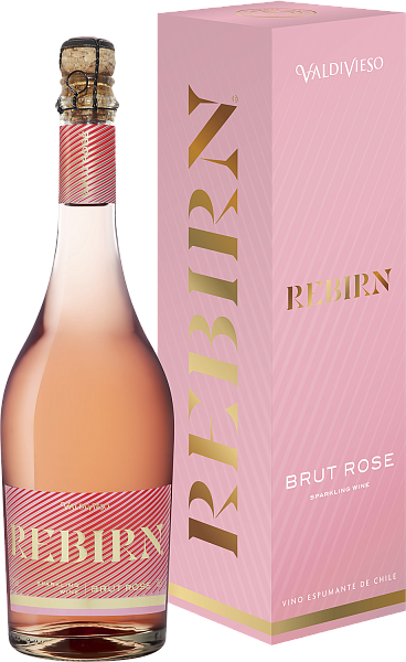 Игристое вино Rebirn Rose Vina Valdivieso (в подарочной упаковке), 0.75 л в Москве