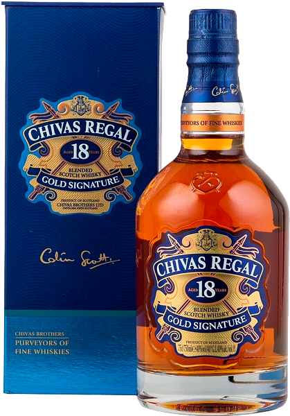 Chivas Regal Blended Scotch Whisky 18 y.o. (Подарочная упаковка) в Москве
