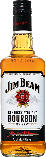 Jim Beam Kentucky Straight Bourbon Whiskey, 0.75 л в Москве