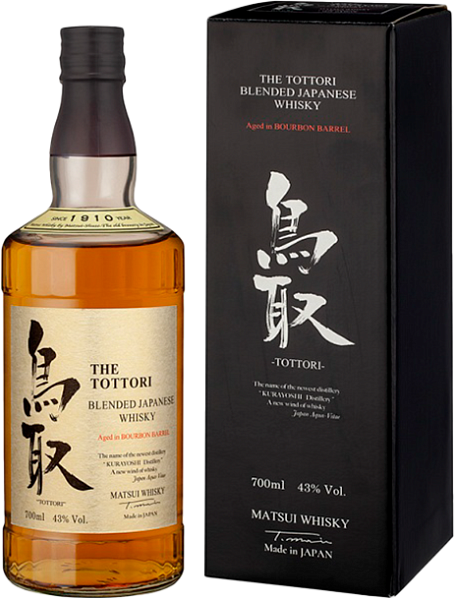 The Tottori Bourbon Barrel Blended Japanese Whisky (Подарочная упаковка), 0.7 л в Москве