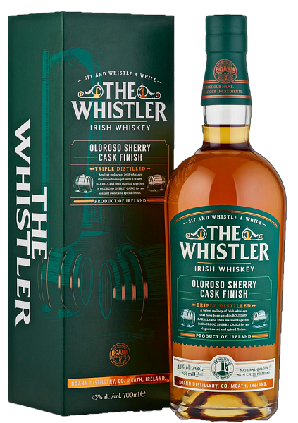 The Whistler Oloroso Sherry Cask Finish Irish Whiskey (Подарочная упаковка), 0.7 л в Москве