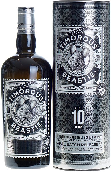 Timorous Beastie Small Batch #2 Highland Blended Malt Scotch Whisky 10 y.o. (Подарочная упаковка), 0.7 л в Москве