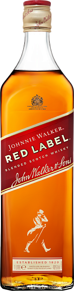 Johnnie Walker Red Label Blended Scotch Whisky, 1 л в Москве