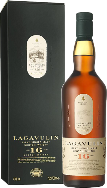 Lagavulin Islay Single Malt Scotch Whisky 16 Years Old (Подарочная упаковка), 0.7 л в Москве