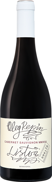 Вино Listva Cabernet Sauvignon Sevastopol Oleg Repin, 0.75 л в Москве