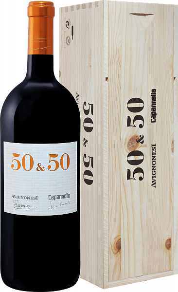 50 & 50 Toscana IGT Avignonesi (Подарочная упаковка), 1.5 л в Москве