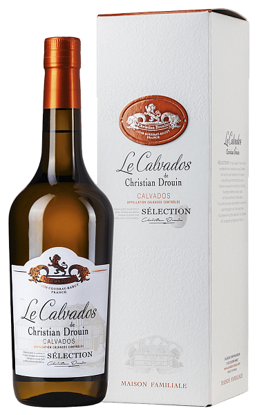 Coeur de Lion Selection Calvados AOC Christian Drouin (Подарочная упаковка), 0.7 л в Москве