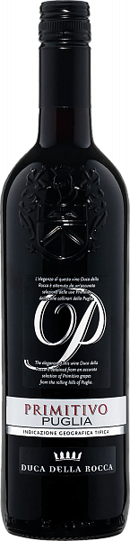 Duca della Rocca Primitivo Puglia IGT Contri Spumanti, 0.75 л в Москве