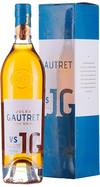 Jules Gautret Cognac VS (Подарочная упаковка), 0.7 л в Москве